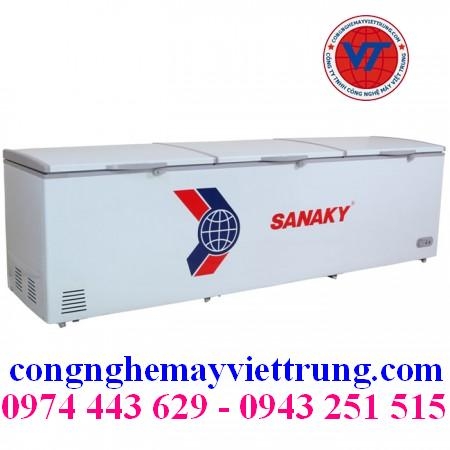 Tủ đông 3 ngăn sanaky VH-1368HY 2 dàn lạnh, 2 máy nén