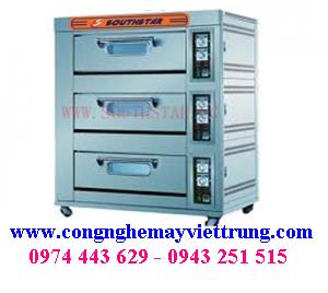 Lò nướng bánh 3 tầng 9 khay dùng điện
