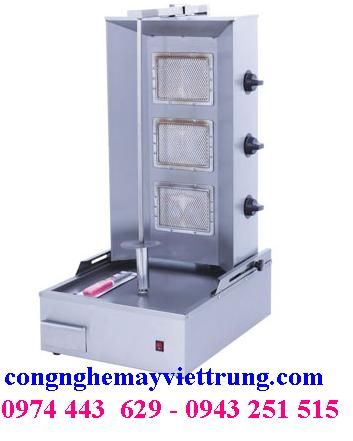 Lò nướng bánh mỳ doner kebab 3 buồng