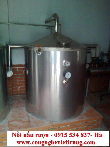 Nồi nấu rượu bằng than