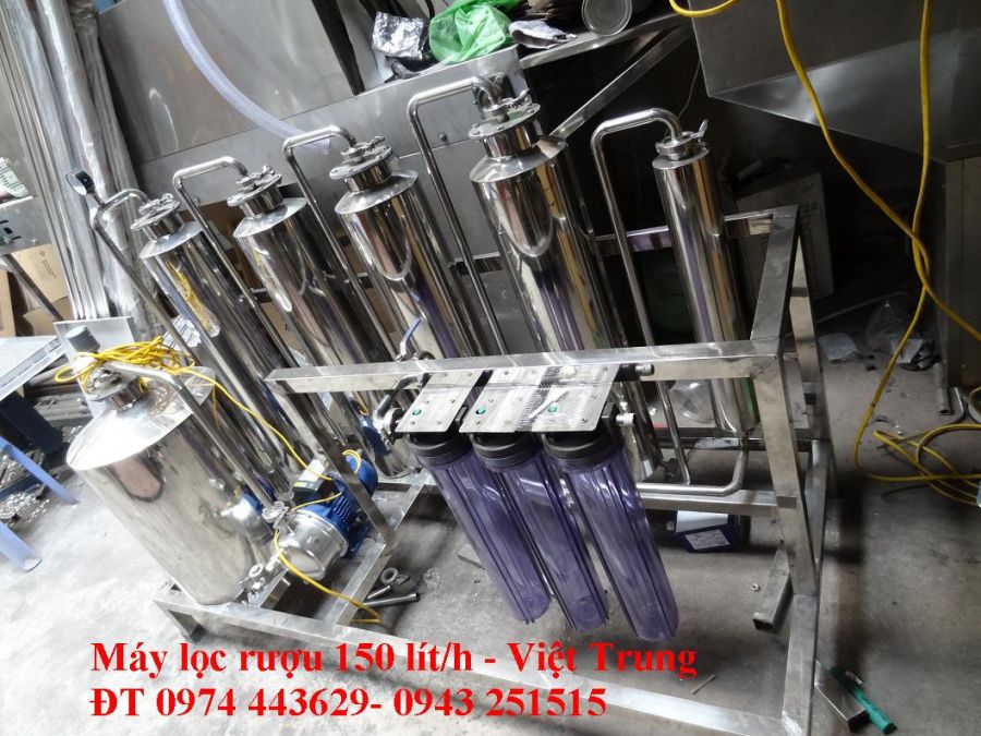 Máy lọc rượu 150 lít/h
