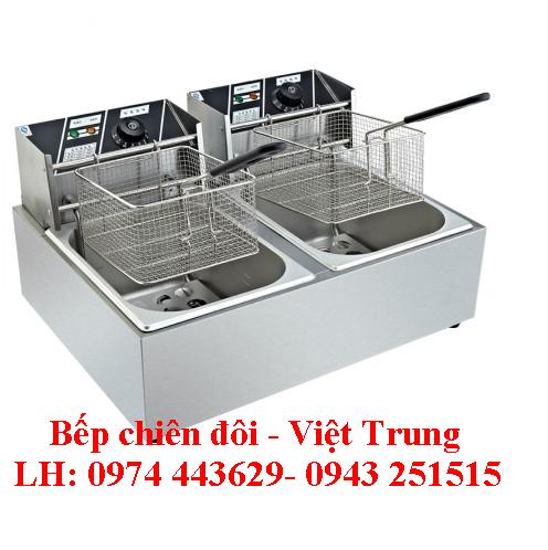 Bếp chiên điện đôi YF-82