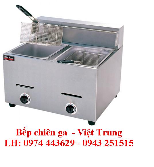 Bếp chiên nhúng đôi gas EF-72