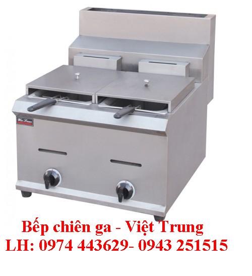 Bếp chiên nhúng đôi gas EF-971
