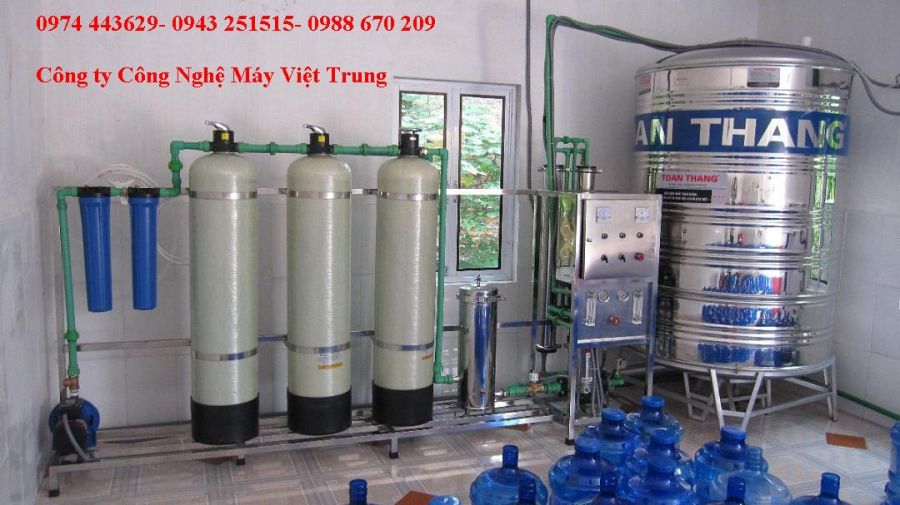 Dây chuyền  lọc nước 300 lít/h