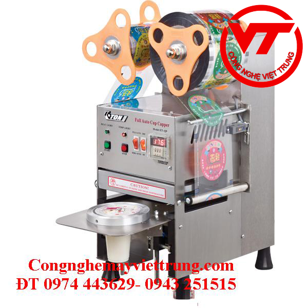 Máy dán miệng cốc tự động ET - Q9 (VT-DC09)