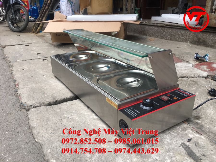 TỦ GIỮ NÓNG THỨC ĂN 3 KHAY (VT-GN02)