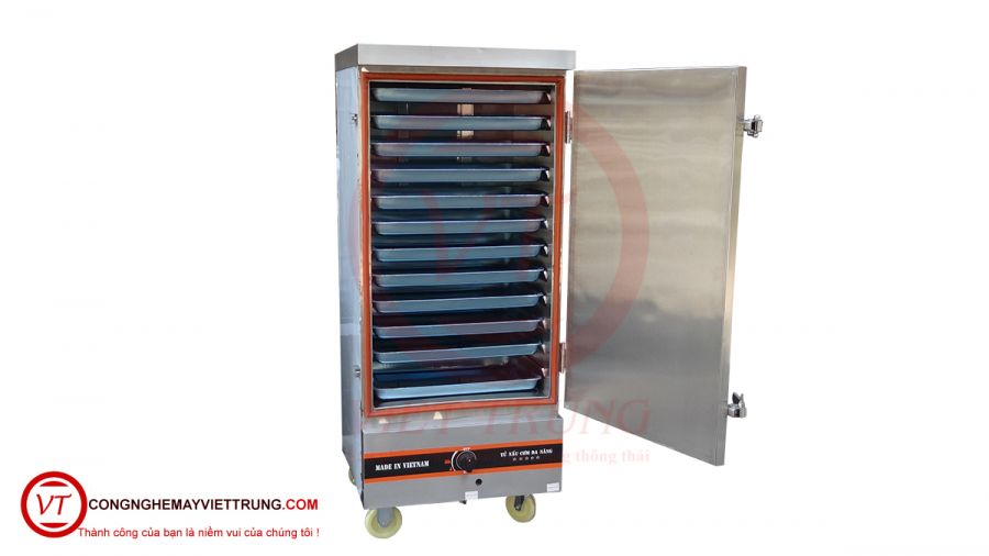 TỦ NẤU CƠM 12 KHAY GAS (VT-TNC01)