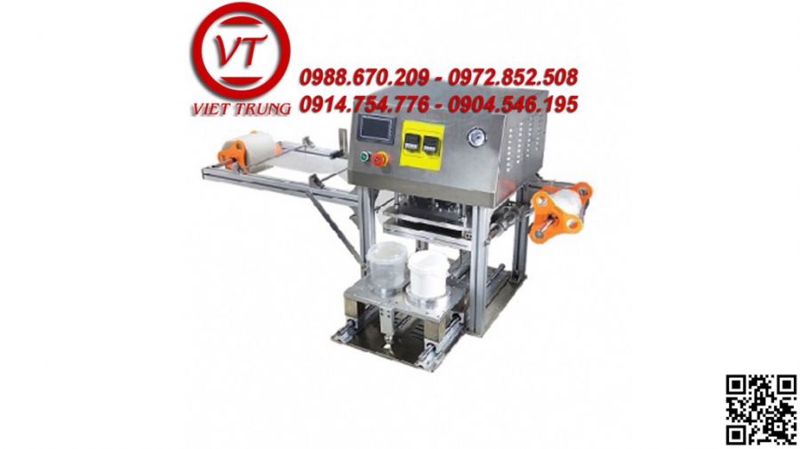 Máy dán miệng hộp pe, pet,pp (VT-DC17)