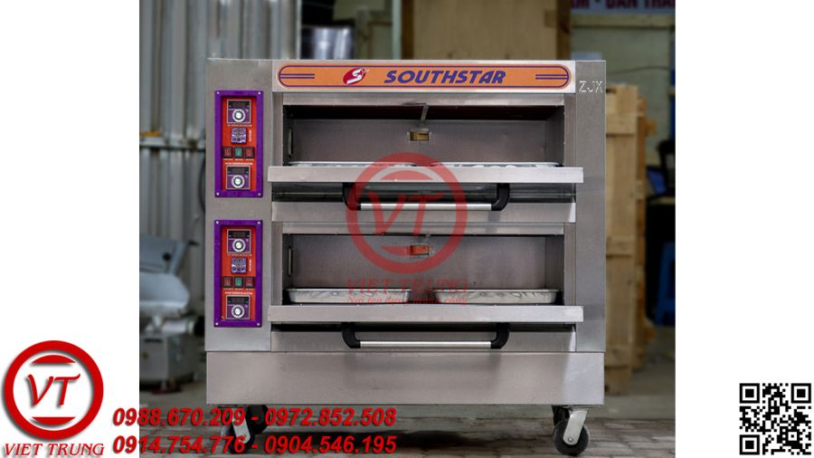 Lò nướng bánh 2 tầng 4 khay Southstar điện (VT-NB08)