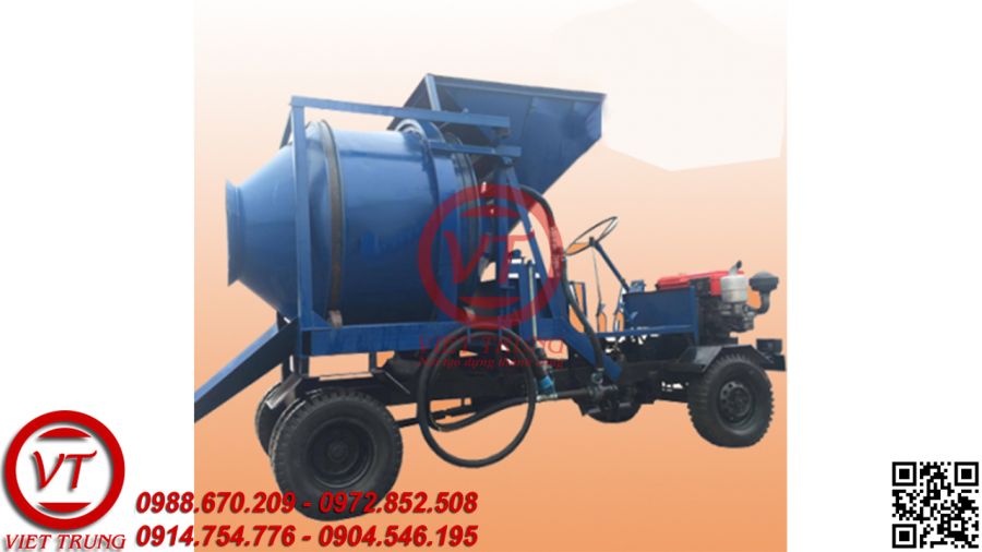 Máy trộn bom bê tông tự hành JZC350 (VT-MTBT33)
