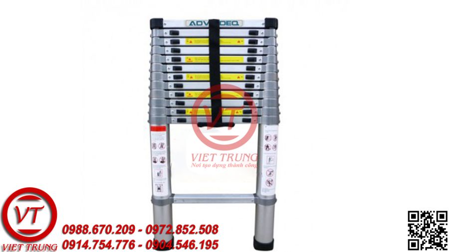 Thang nhôm rút gọn đơn Advindeq ADT212F(VT-TNM99)