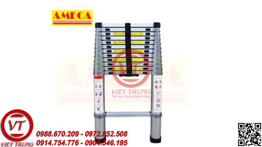 THANG XẾP ĐƠN ĐAI NHÔM AMECA AMC-380D (VT-TNM38)