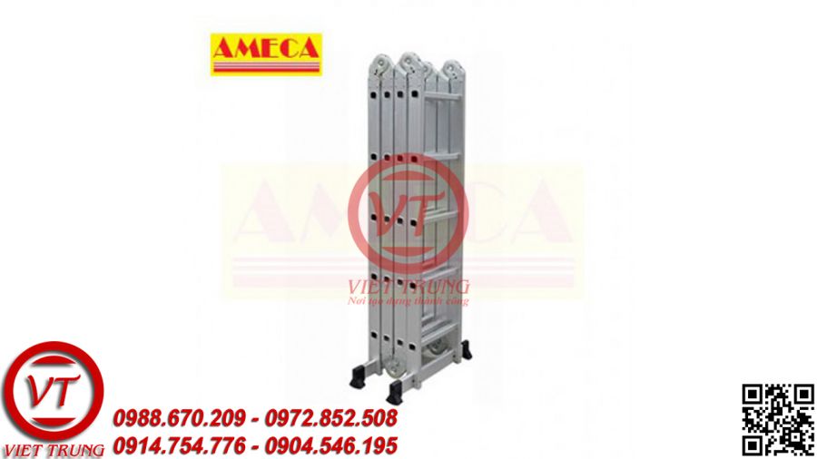 THANG GẤP ĐA NĂNG AMECA 4 ĐOẠN AMC-M204 (VT-TNM29)