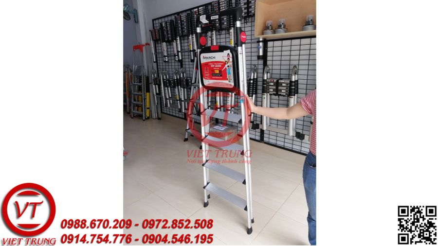 Thang nhôm ghế Hakachi HL-05(VT-TNM08)