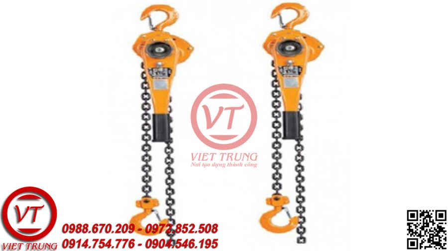 Pa lăng xích gạt tay Deasan D08 0.75 tấn 1.5m (VT-PL123)