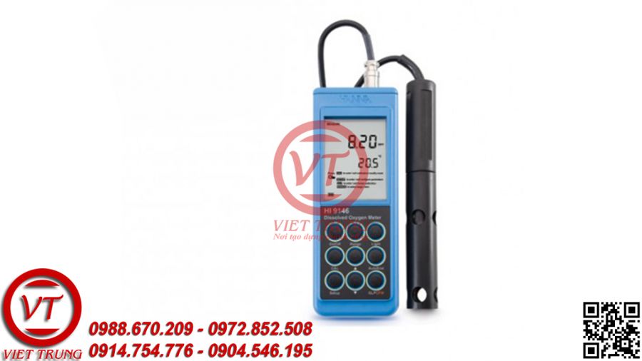 Máy đo oxy hòa tan và nhiệt độ Hanna HI9146-04 (VT-MDOX03)