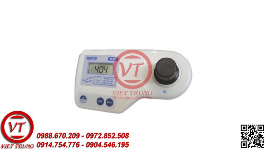 Máy đo Chlorine tự do và Chlorine tổng MARTINI Mi404 (VT-MDCh08)