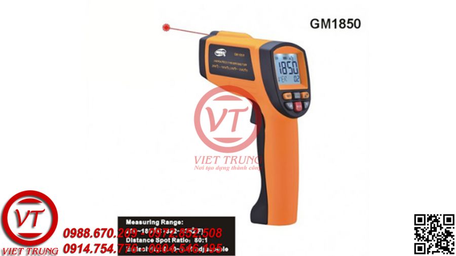 Máy đo nhiệt độ hồng ngoại Benetech GM1850 (VT-MDNDHN15)