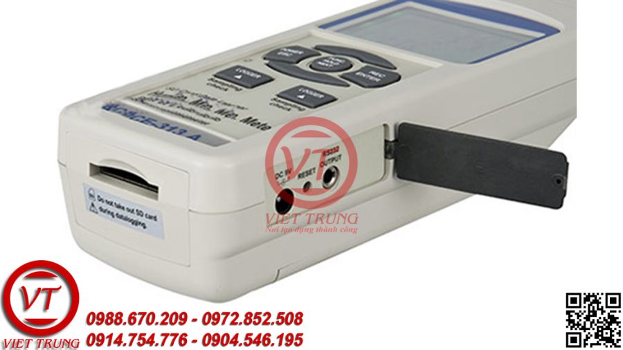 Máy đo nhiệt độ, độ ẩm PCE-313A (Thẻ nhớ) (VT-MDNDDA24)