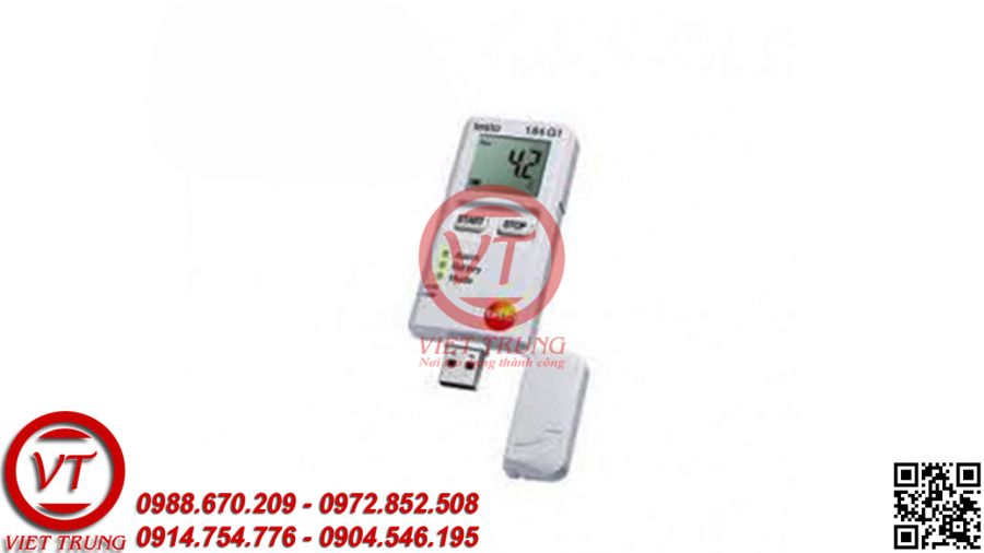 Thiết bị ghi nhiệt độ, độ ẩm và độ sốc trong vận chuyển Testo 184-G1 (VT-MDNDDA54)