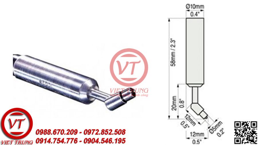 Đầu dò tích hợp đo độ dày lớp phủ PosiTector PRBF45S-D (VT-MDDALP114)