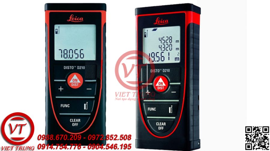 Máy đo khoảng cách laser Leica DISTOTM D210 (VT-MDKC15)