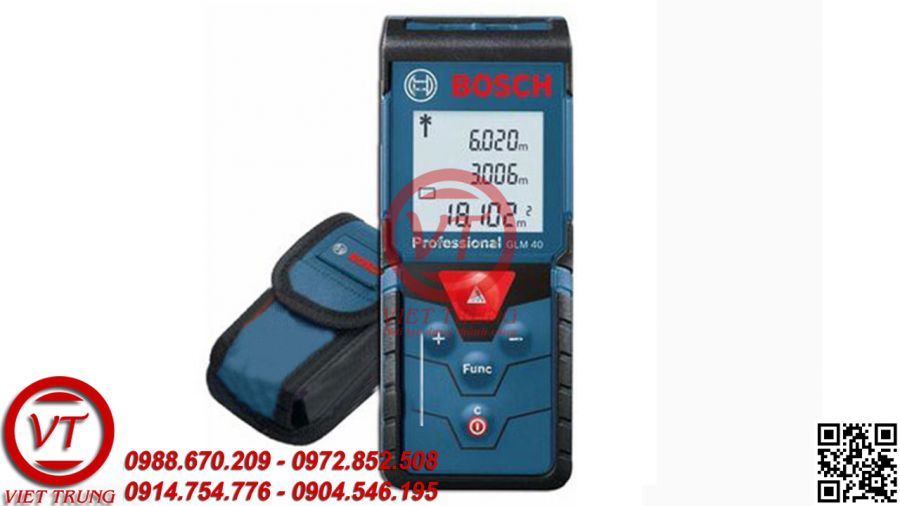 Máy đo khoảng cách bằng laser BOSCH GLM 40 (VT-MDKC18)