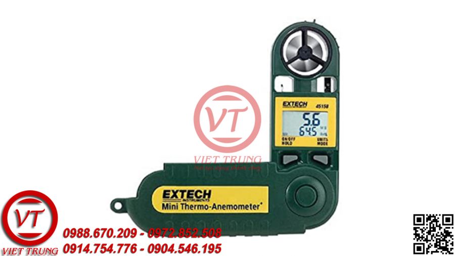 Máy đo tốc độ gió nhiệt độ độ ẩm EXTECH 45158 (VT-MDTDG38)