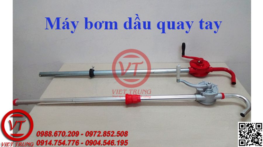 Máy bơm dầu quay tay nhôm DH-01(VT-MBM50)