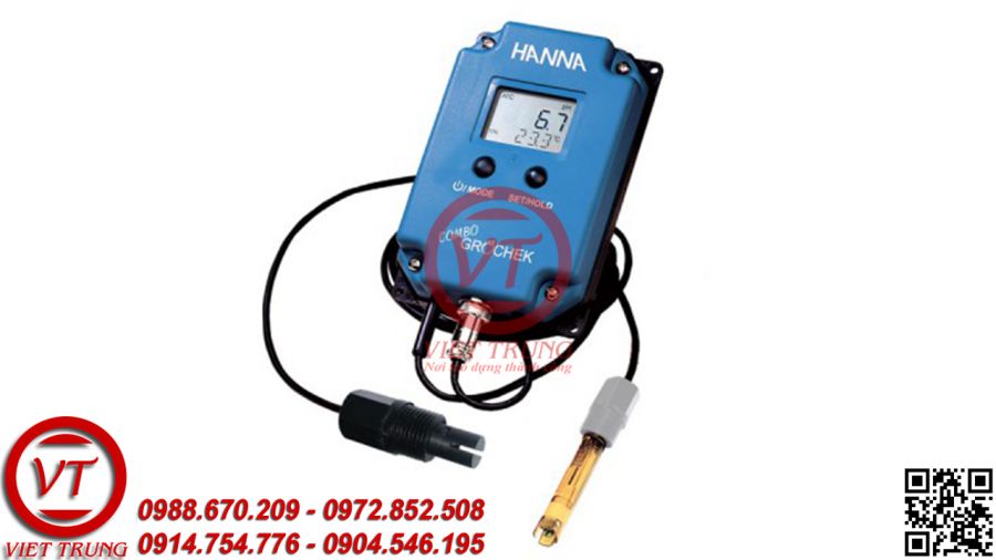 Máy đo pH/EC/TDS/Nhiệt độ Online Hanna HI991405-02 (VT-BDKPH11)