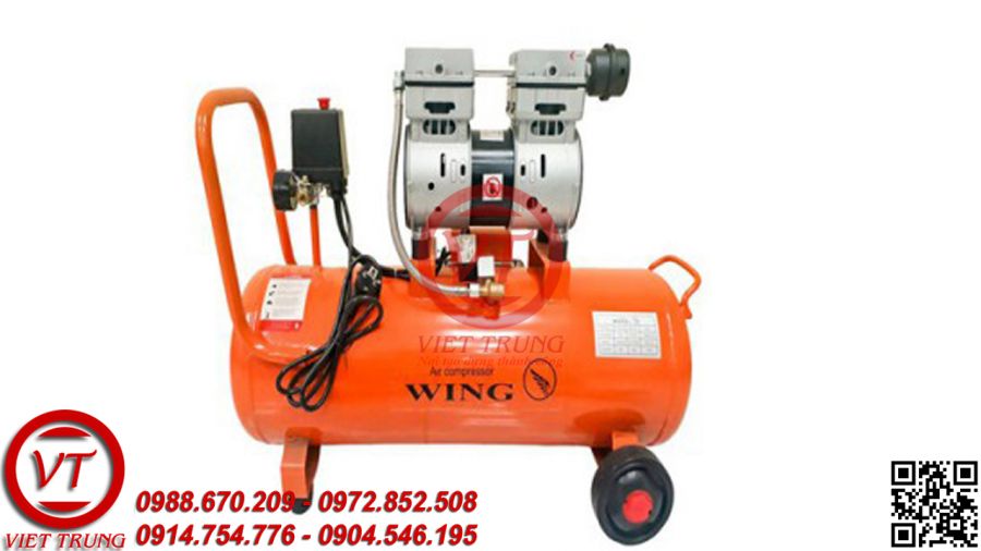 Máy nén khí không dầu giảm âm Wing TW-OF750 -25l(VT-MNK20)