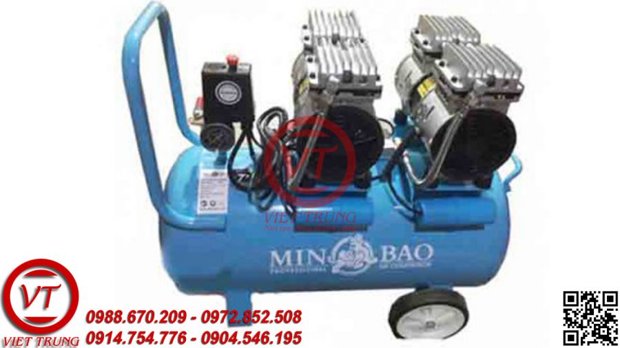 Máy nén khí không dầu (Vàng) Minbao MB-O50L-2(VT-MNK225)