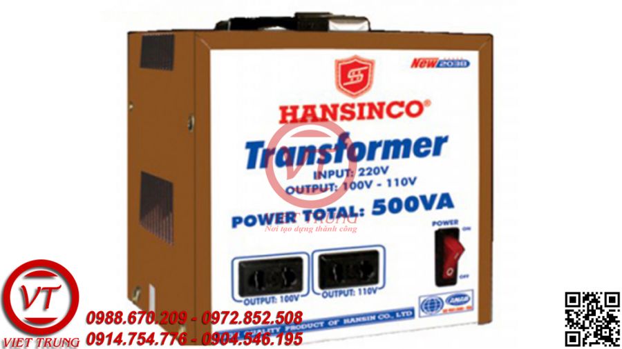 Máy Biến Thế 1 Pha HANSINCO 500VA(VT-MBT06)