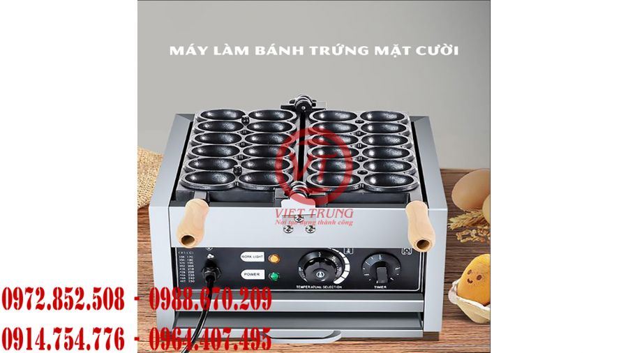 Máy làm bánh trứng mặt cười (VT-KB24)