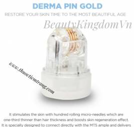 Derma Pin Đầu cấy tinh chất thuỷ châm vàng nguyên chất 24K