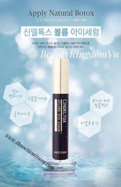 Cindel Tox Volume Eye Serum dưỡng mắt giảm nhăn, trị bọng mắt và quầng thâm, làm mờ khuyết điểm vùng
