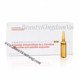 Mesoestetic L-Carnitine x.prof 012 chuyên chở và chuyển hoá các axit béo thành năng lượng