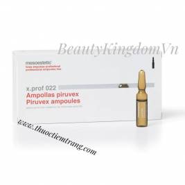 Mesoestetic Piruvex x.prof 022 tăng sự chuyển hoá, kích thích tạo collagen