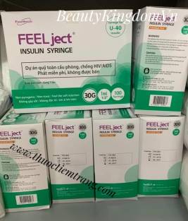 Kim tiêm vi điểm, tiêm giảm béo Feel ject insulin syringe 30G x 1ml