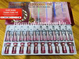 Glutax 22000000GS Extremely Tremendous White SPF 100 Uv Protection thuốc truyền trắng