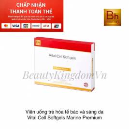 bhMed Vital Cell Softgels Marine Premium  viên uống chiết xuất từ sinh vật Đại dương 2022