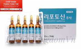 Thuốc tiêm truyền Lipotocin (Thioctic Acid) Huons