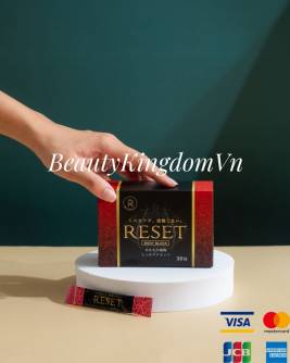 Bột giảm béo, thải mỡ Reset Japan hộp 30 gói