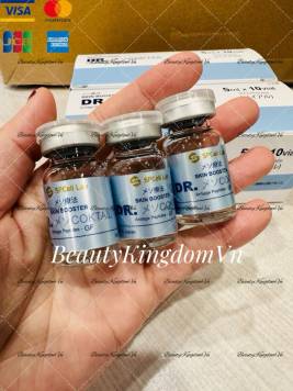 Meso SPCell Lab Dr.Coktail tinh chất tế bào gốc căng bóng da, dưỡng trắng, giảm nám, trắng hồng