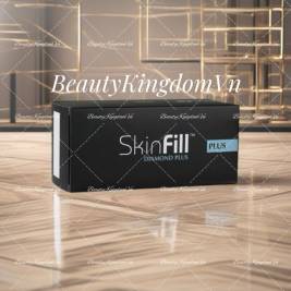 Filller SKINFILL DIAMOND PLUS HA làm căng đầy vùng môi, nâng cằm, mũi, hõm má hộp 2 ống x 1ml