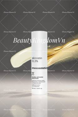 Mesoestetic skinretin 0.3% Kem chống lão hoá chứa Retinol và Bakuchiol dùng được cho da nhạy cảm