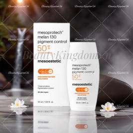 Mesoestetic mesoprotech melan 130 pigment control Kem chống nắng màu da dành cho da nám 50ml