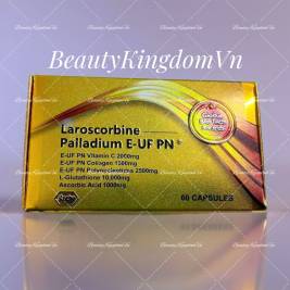 Viên uống dưỡng sáng da, giảm thâm nám, cấp ẩm, giảm nhăn Laroscorbine Palladium E-UF PN 60 viên
