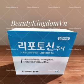 Huons Lipotocin inj Thiotic Acid Tromethamine ALA 300mg/12ml chống lão hoá, giảm viêm, ngừa mụn